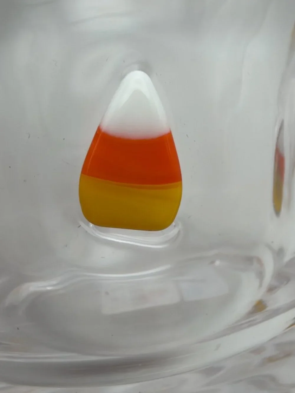 Crate & Barrel Candy Corn‎ Icon Juice Glass New Set of 2